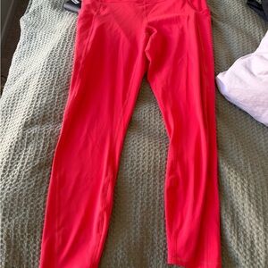Fabletics Red Leggings